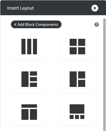 Post and Page Builder row layouts